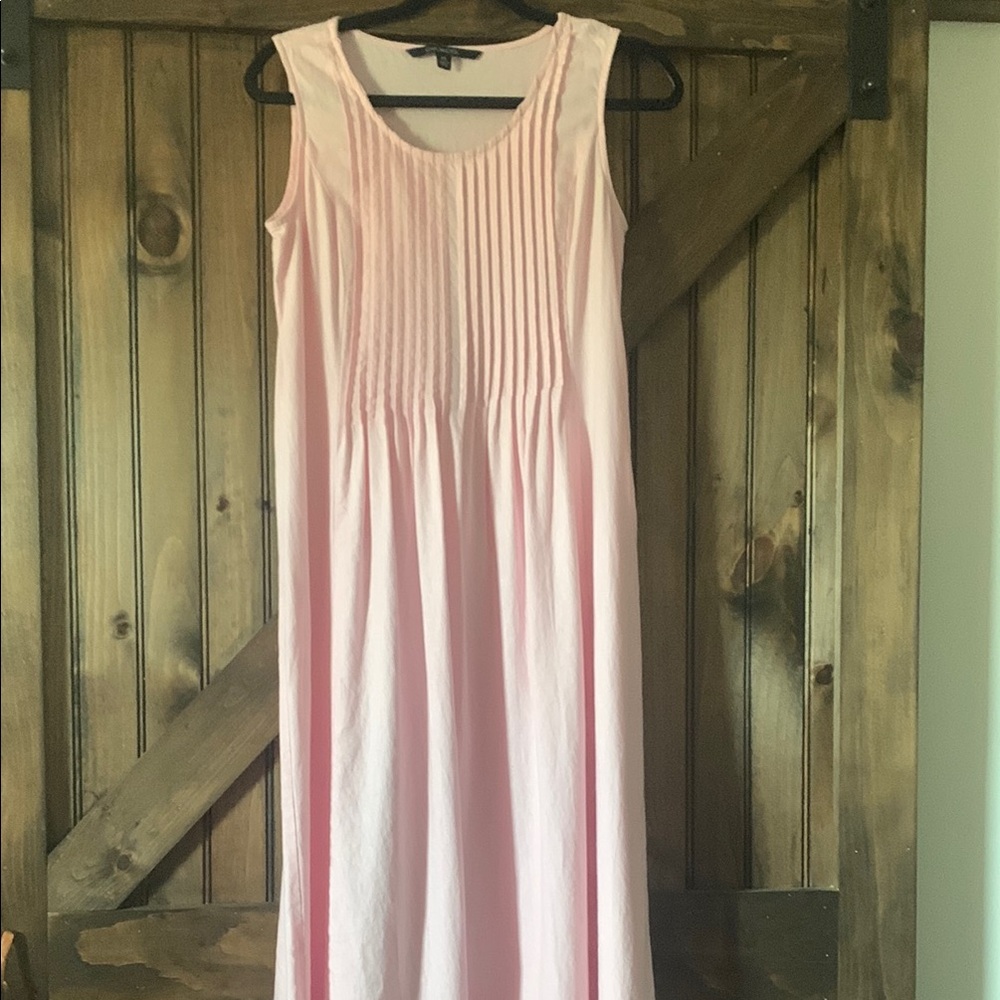 Chadwicks Light Pink Pleated Maxi Dress